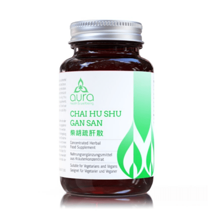 Chai Hu Shu Gan San - Aura Herbs 600mg (60 tablets) - Totally Natural Skincare