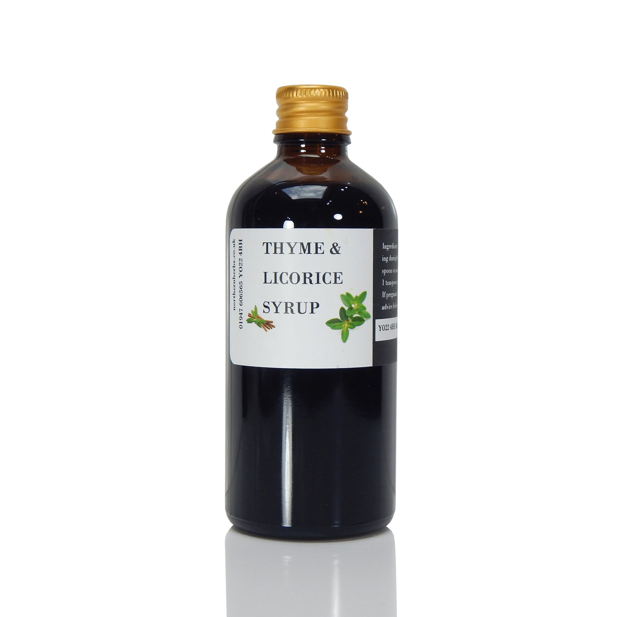 Thyme & Licorice Syrup - Totally Natural Skincare