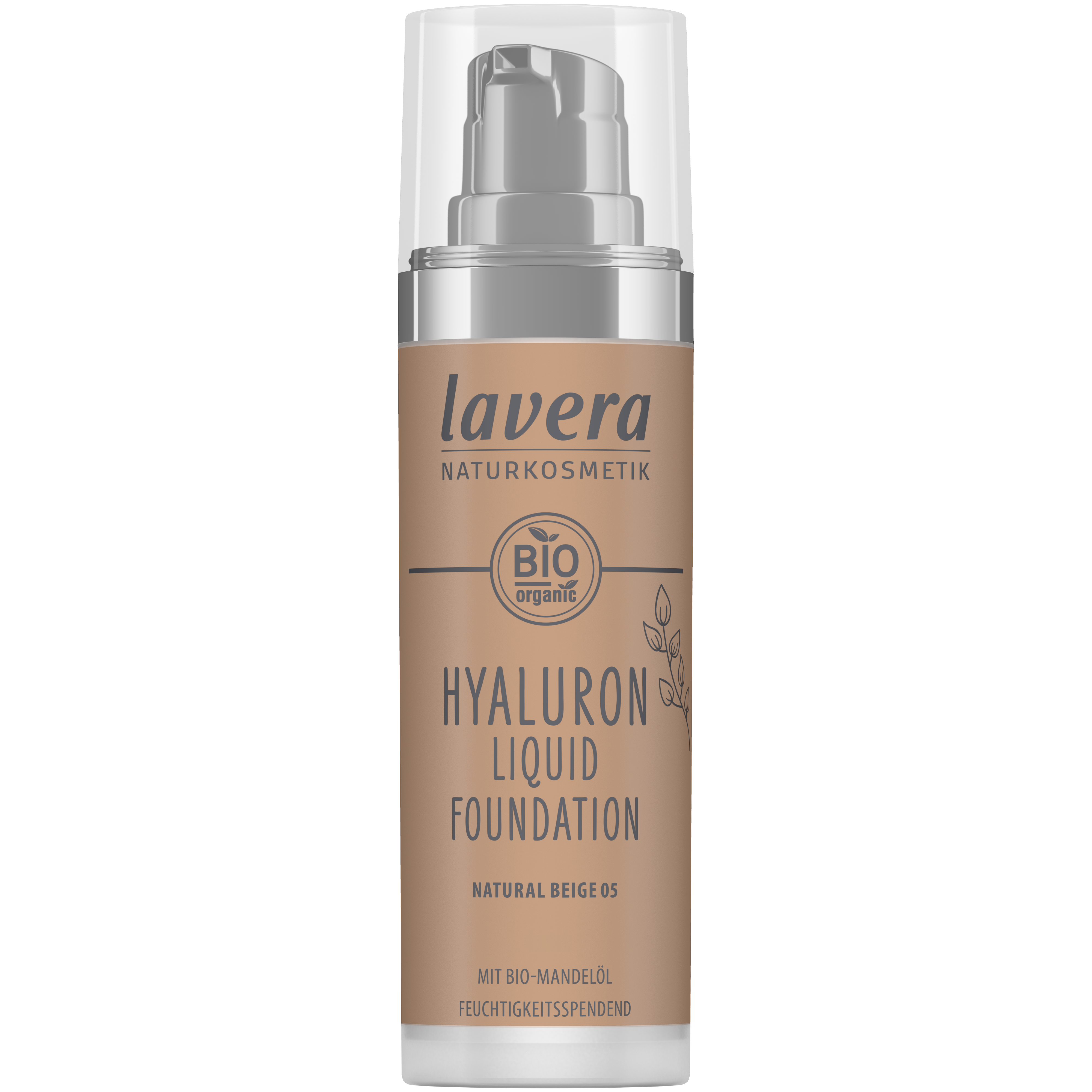 Lavera Hyaluron Liquid Foundation -Natural Beige 05