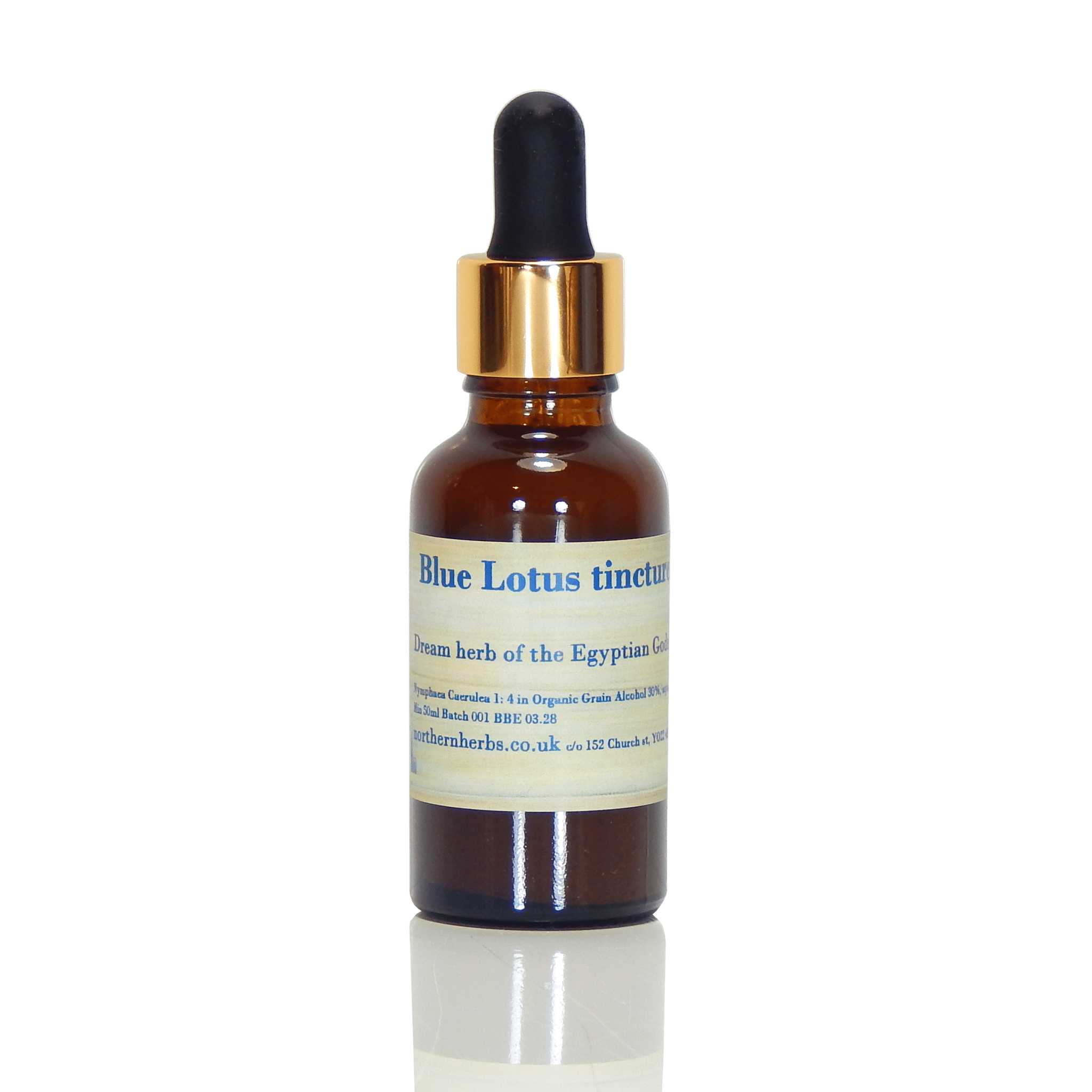 Blue Lotus Tincture (organic) - Totally Natural Skincare