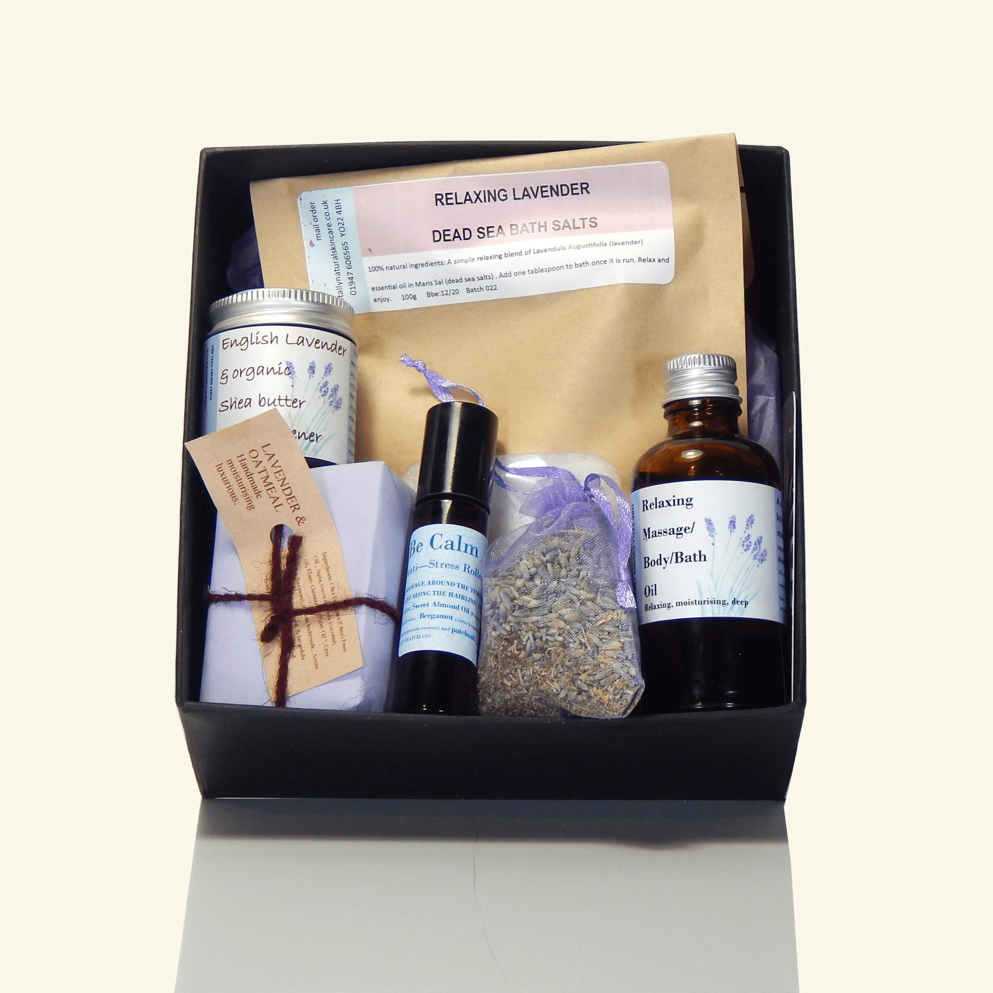 De-Stress Gift Box - Totally Natural Skincare