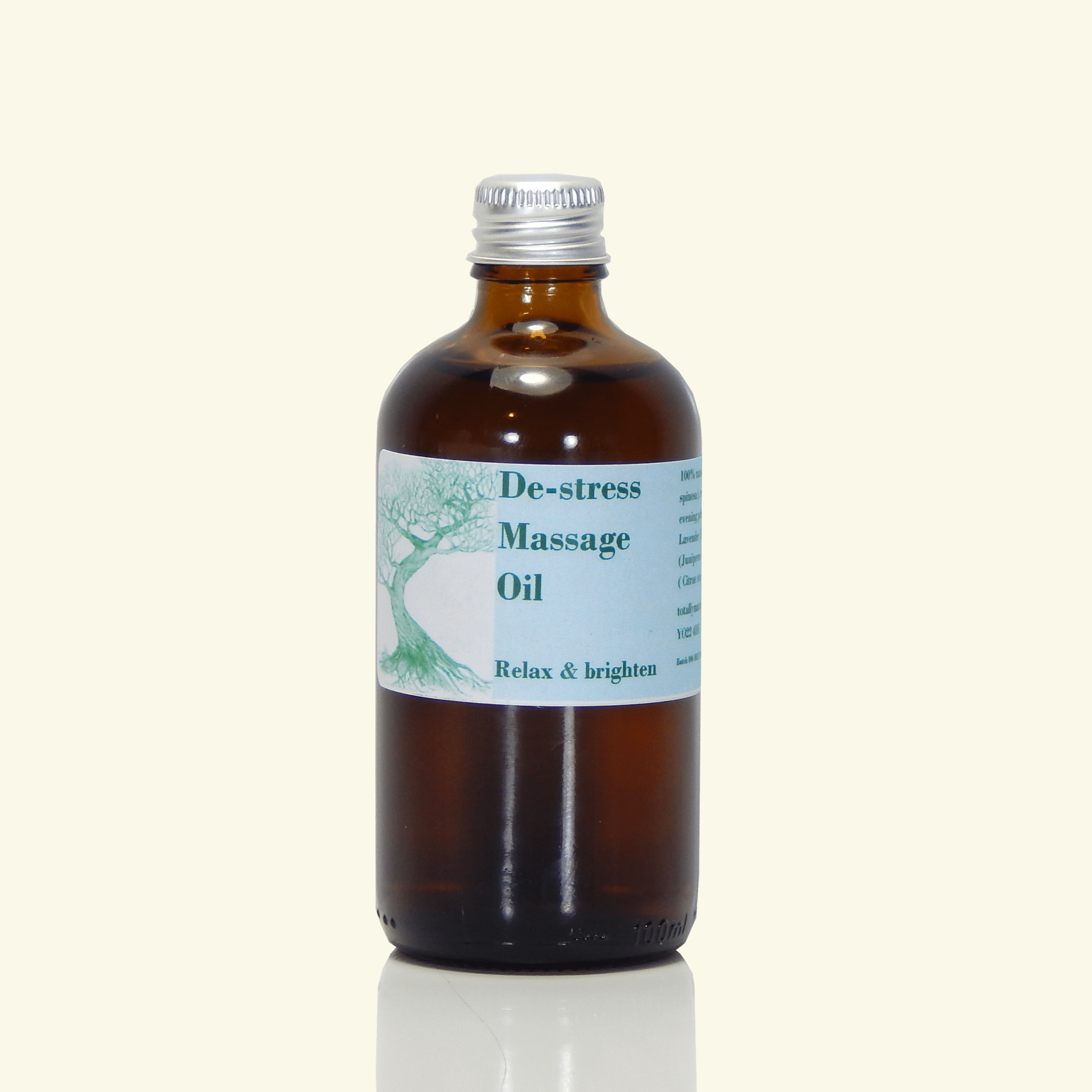 De-Stress Massage Oil - Totally Natural Skincare