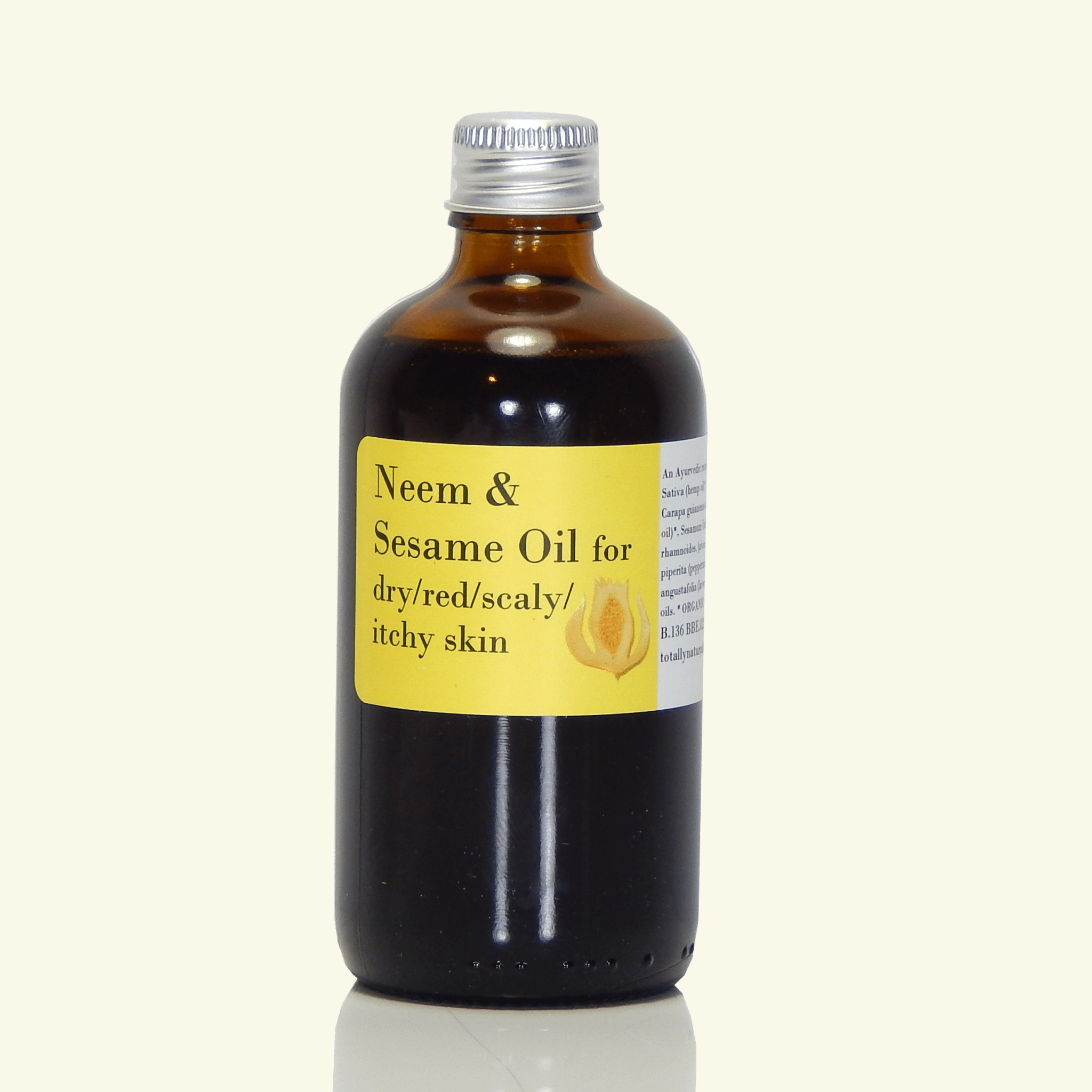 Neem & Sesame Oil with tamanu - Totally Natural Skincare