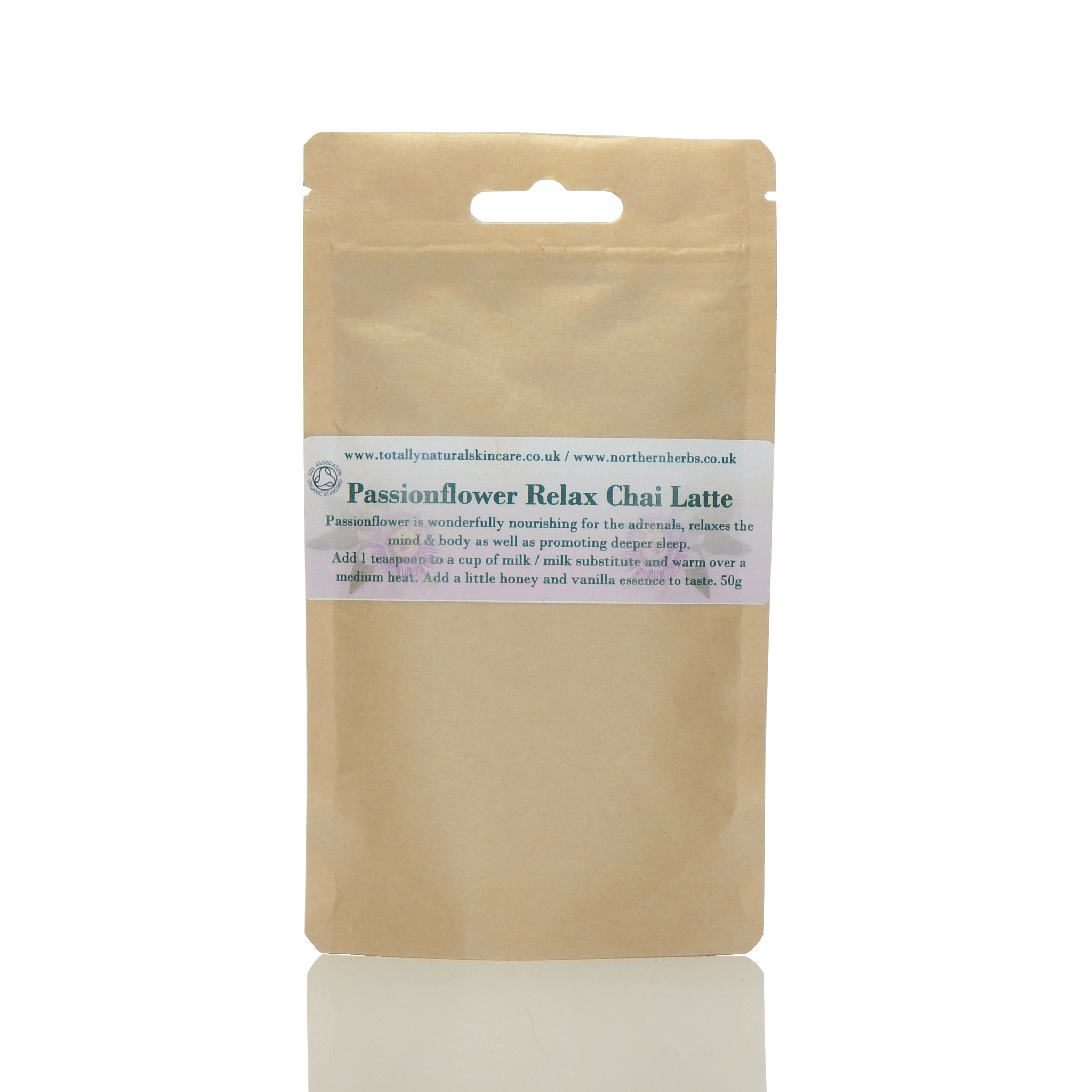 Passionflower Relax Chai Latte - Totally Natural Skincare