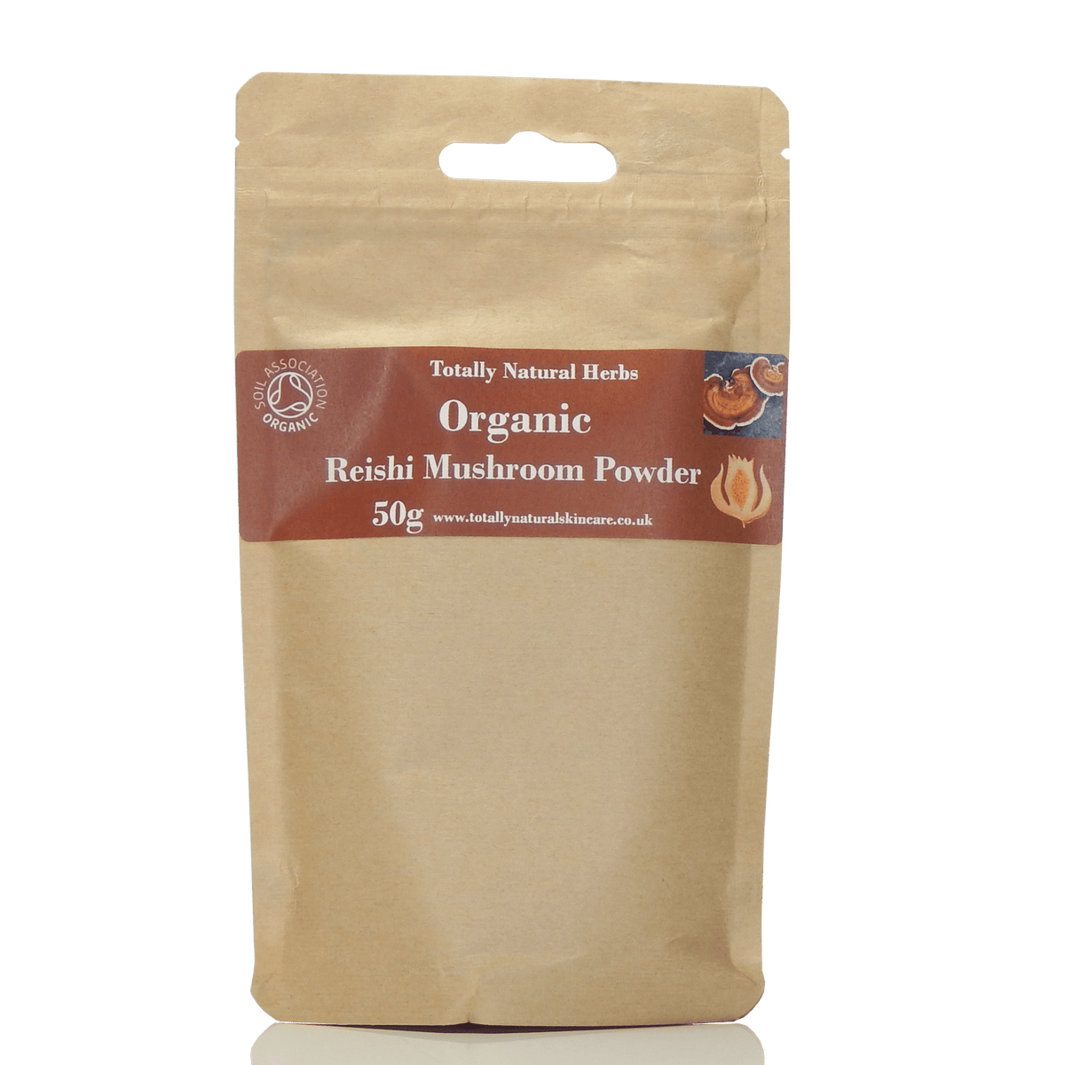Reishi Mushroom capsules - (organic) - Totally Natural Skincare