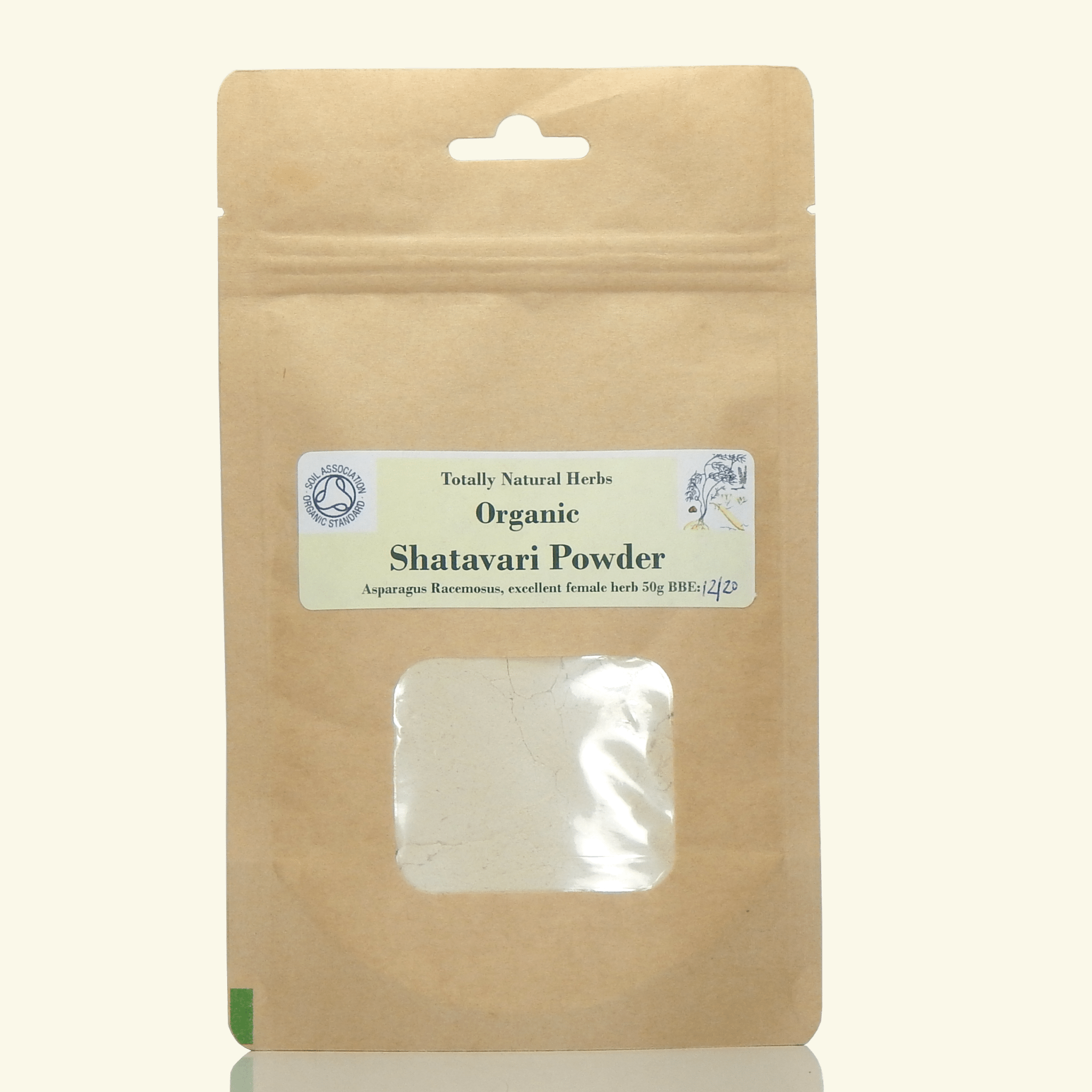 Shatavari Powder (organic) - Totally Natural Skincare