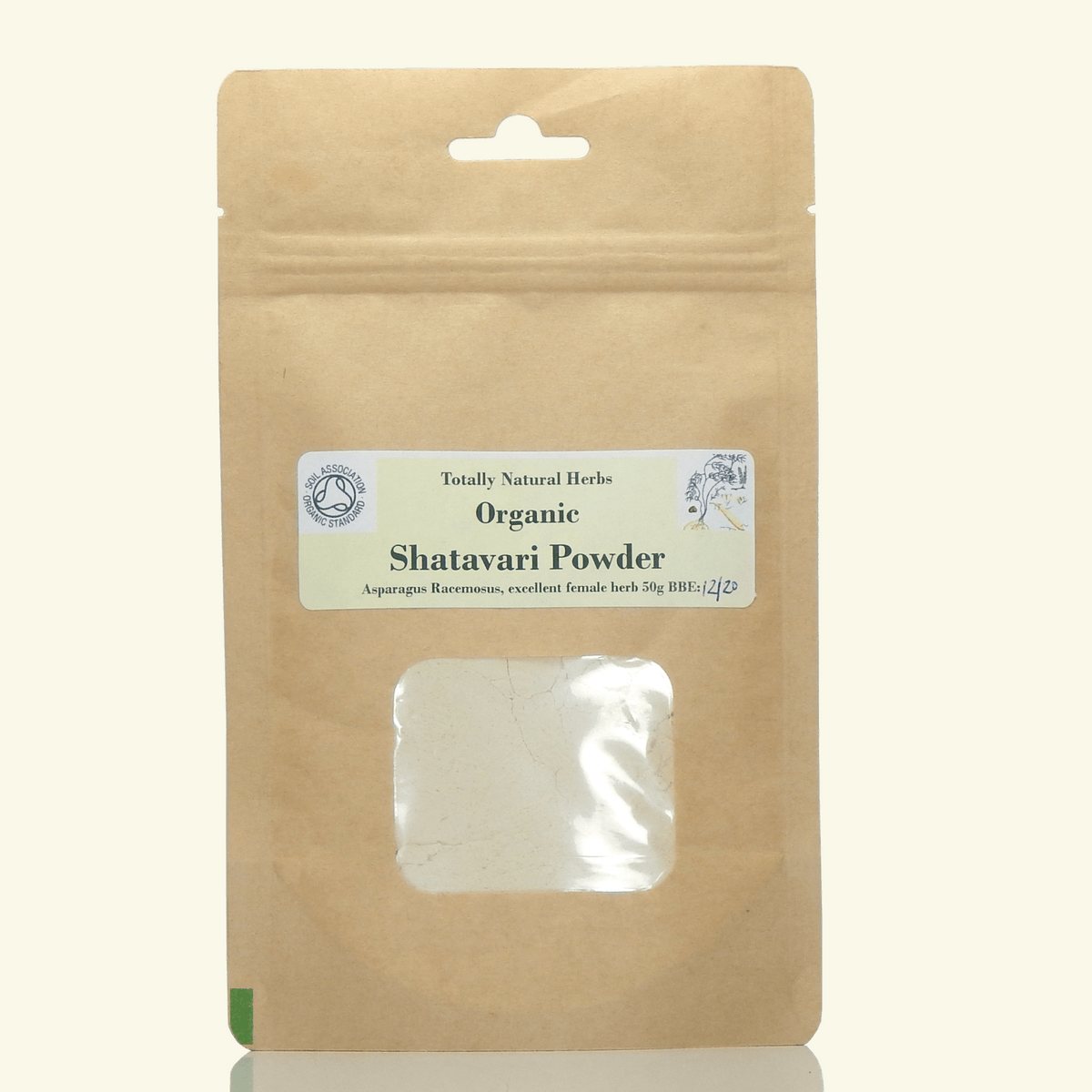 Shatavari Powder (organic) - Totally Natural Skincare