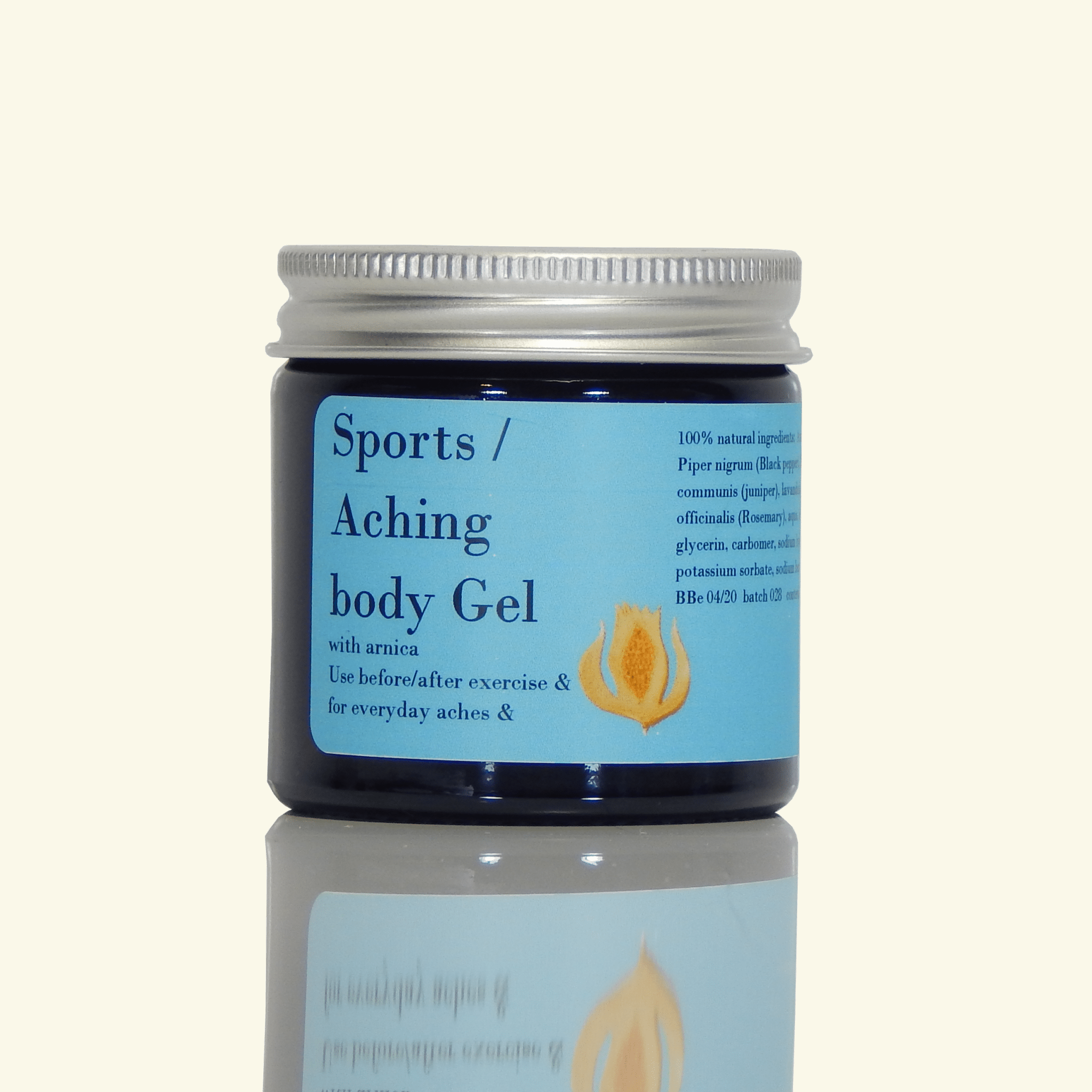 SPORTS BODY GEL WITH ARNICA - Totally Natural Skincare