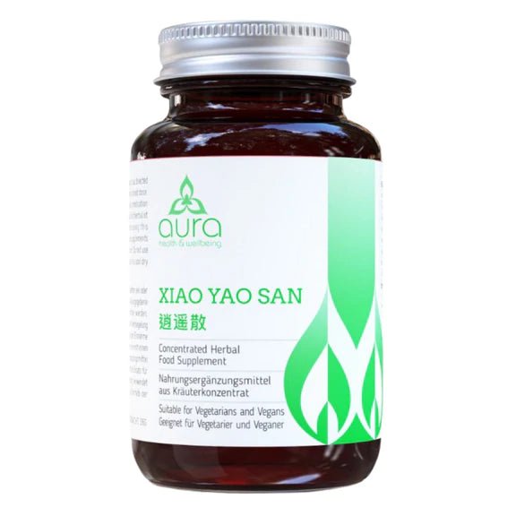 Xiao Yao San - Free & Easy Wanderer, Aura Herbs 600mg (60 tablets) - Totally Natural Skincare