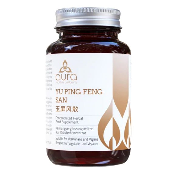 Yu Ping Feng San - Jade Windscreen Formula, Aura Herbs 600mg (60 tablets) - Totally Natural Skincare